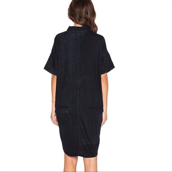 Current/Elliott Oversized chambray Shirt Dress XS (size 0) - Picture 4 of 8